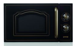 Мікрохвильова піч Gorenje, 20л, мех. керув., 700Вт, гриль, чорний