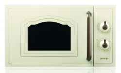 Мікрохвильова піч Gorenje, 20л, мех. керув., 700Вт, гриль, бежевий