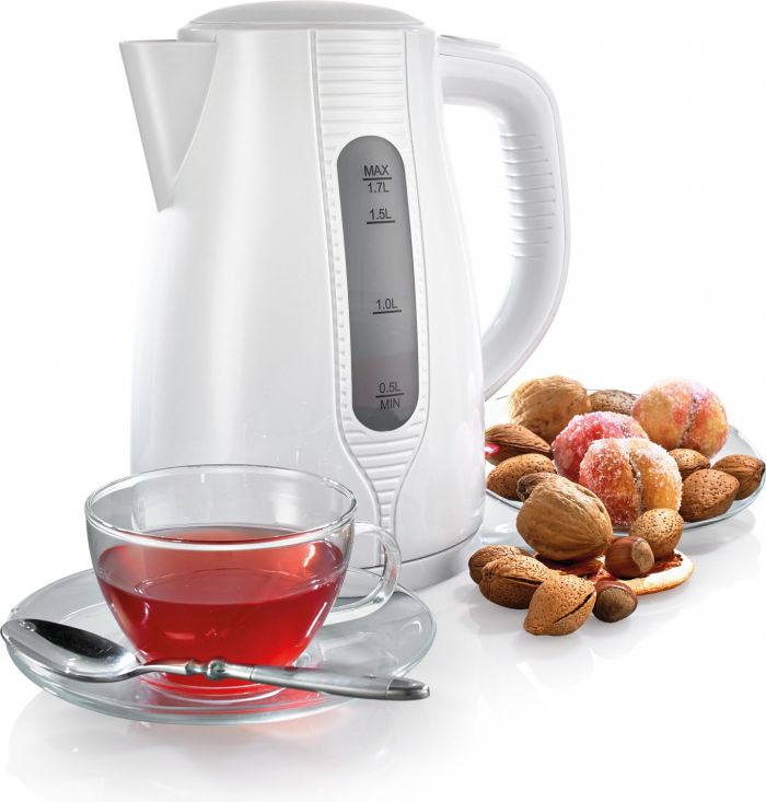 Електрочайник Gorenje 1.7л, пластик, білий