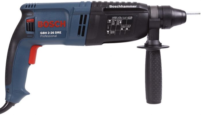 Перфоратор Bosch GBH 2-26 DRE SDS-plus 800Вт 2.7Дж 2.8кг L-кейс