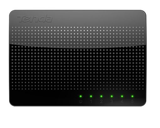 Комутатор TENDA SG105 5xGE, Некерований