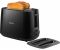 Тостер Philips Daily Collection 830Вт, кришка від пилу, пластик, чорний