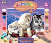 Набір для творчості Sequin Art Painting by numbers Senior Хаскі 39*30см