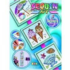Набір для творчості Sequin Art Seasons Літо 3шт, 16*16см