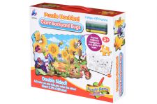 Пазл-розмальовка Same Toy Жуки на задньому дворі 50ел
