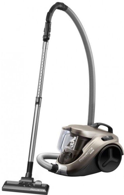 Пилосос Rowenta контейнерний Compact Power Cyclonic, 750 Вт, конт пил -1.5л, HEF system 99.9%, чорно-сірий