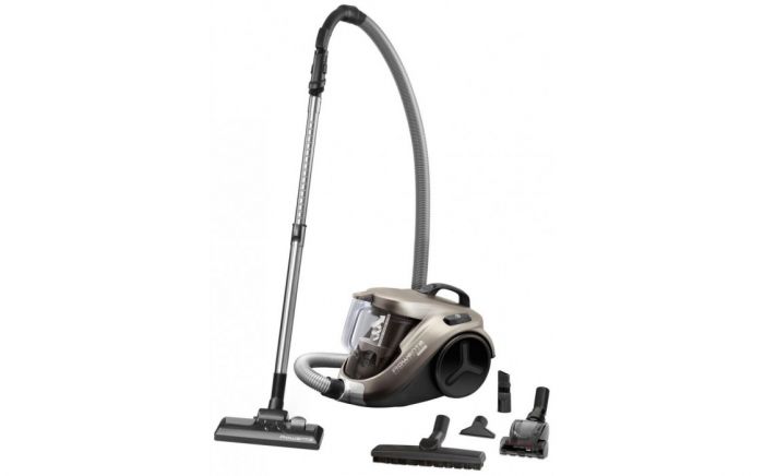 Пилосос Rowenta контейнерний Compact Power Cyclonic, 750 Вт, конт пил -1.5л, HEF system 99.9%, чорно-сірий