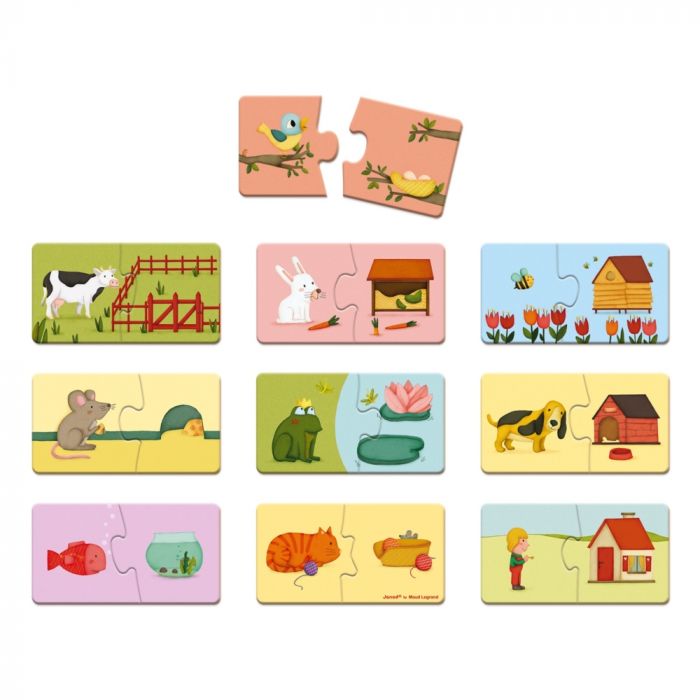 Пазл Janod Доміно 20ел