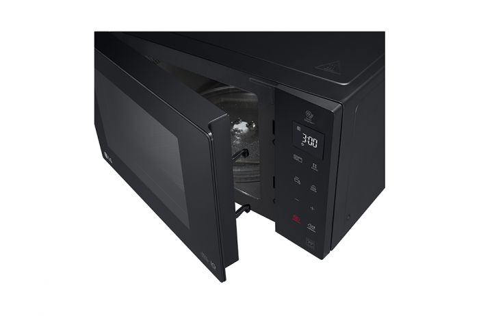 Мікрохвильова піч LG, 23л, електрон. керування, 1000Вт, гриль, дисплей, чорний