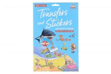 Набір перевідних наклейок Scribble Down з онлайн додатком Острів піратських скарбів, А4