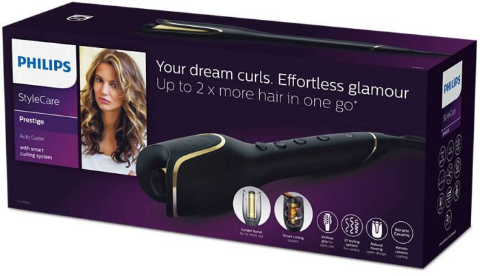 Стайлер  Philips, 34Вт, темп.режимів-3, D -25mm, швидкості - 3, кераміка, чорний