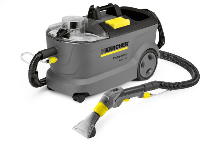 Пилосос професійний миючий Karcher Puzzi 10/1, 1250Вт, 254мБар, контейнер 10/9л, 10.5кг