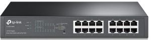 Комутатор TP-LINK TL-SG1016PE 16xGE (8xPoE), 124.4 Вт, WebSmart