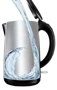 Електрочайник Tefal Safe`tea 1.7л, Strix, пластик, чорний глянець