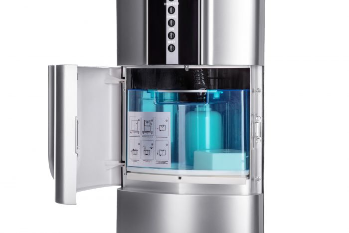 Вентилятор ARDESTO підлоговий, 47см, 100Вт, пульт ДК, дисплей, зі зволоженням, чорно-сірий