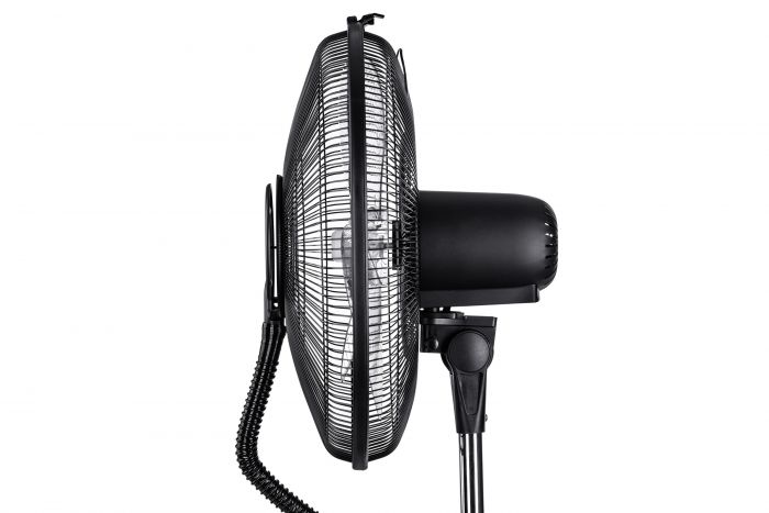 Вентилятор ARDESTO підлоговий, 47см, 100Вт, пульт ДК, дисплей, зі зволоженням, чорно-сірий