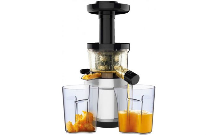 Соковитискач Tefal Juice&Clean шнековий 150Вт, чаша-0.8л, жмих-0.8л, пластик, сріблясто-чорний