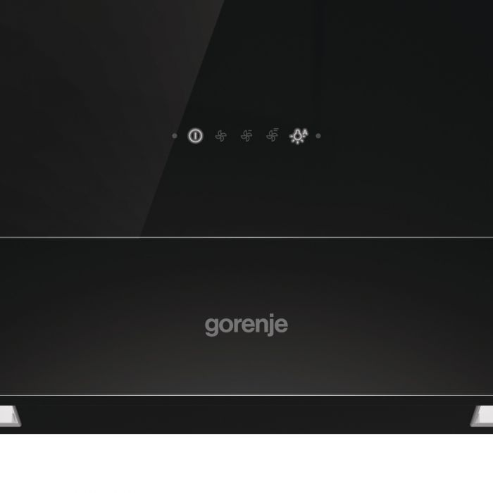 Витяжка Gorenje похила, 60см, 650м.куб/год, чорний