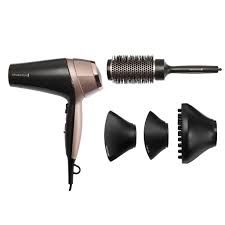 Фен Remington Curl&Straight Confidence, 2200Вт, 3 режими, дифузор,гребінець,іоніз-я, хол. обдув, чорно-беж