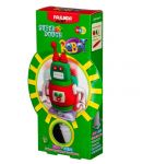 Маса для ліплення Paulinda Super Dough Robot заводний механізм, крокує, червоний