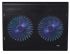 Підставка для ноутбука Trust Azul, до 17.3", 2xUSB-A, BLUE LED, чорний