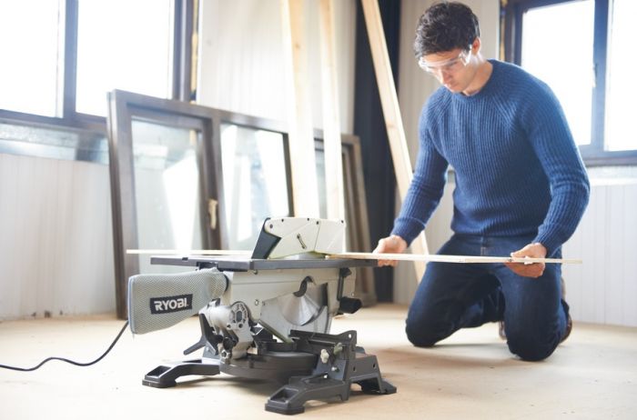 Пила торцювальна комбінована Ryobi RTMS1800-G 1800Вт диск 254мм 26.8кг