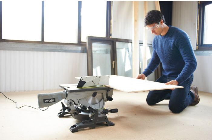 Пила торцювальна комбінована Ryobi RTMS1800-G 1800Вт диск 254мм 26.8кг