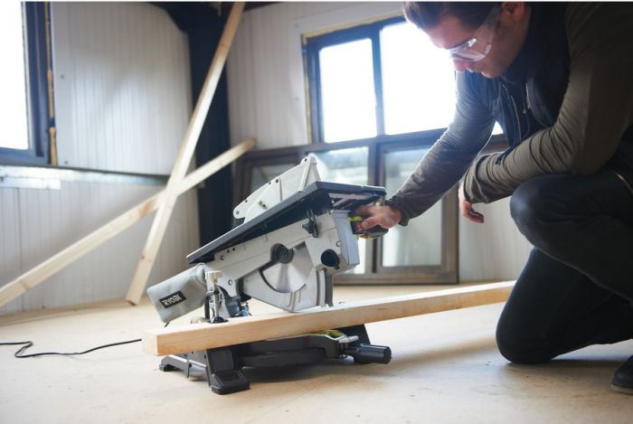 Пила торцювальна комбінована Ryobi RTMS1800-G 1800Вт диск 254мм 26.8кг