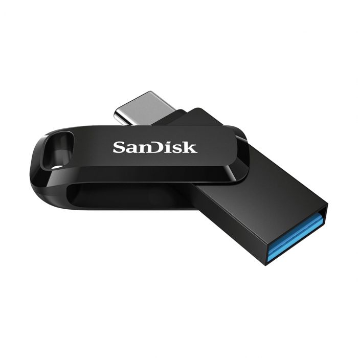 Накопичувач SanDisk   32GB USB 3.1 Type-A + Type-C Ultra Dual Drive Go Чорний