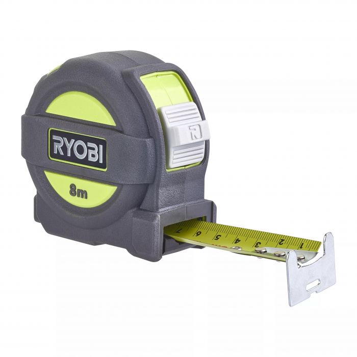 Рулетка Ryobi RTM8M, 8мх25мм