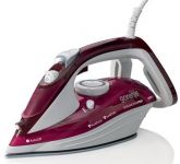 Праска Gorenje, 3000Вт, 350мл, паровий удар-105гр, верт. відпарювання, антинакип, автовідключення, керам. підошва, бардово-білий
