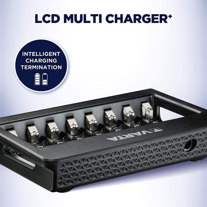 Зарядний пристрій Varta LCD Multi Charger PLUS АА/АААх8