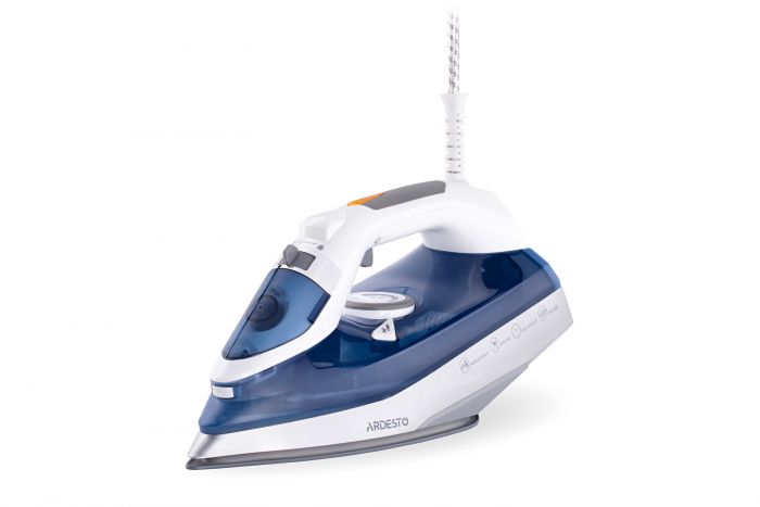Праска Ardesto IR-C2232-BL, 2200Вт, 320мл, паровий удар, керам. підошва,  синій