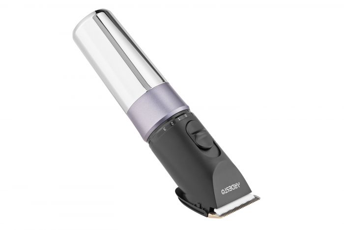 Машинка для стрижки  Ardesto HC-Y40-DBS, мережа+акум., насадок-4, титан. напил + кераміка, чорний