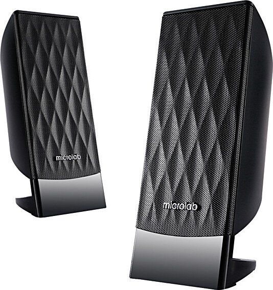 Акустична система MICROLAB M-300U 2.1, 38W, mini-jack/USB/SD/FM, чорний