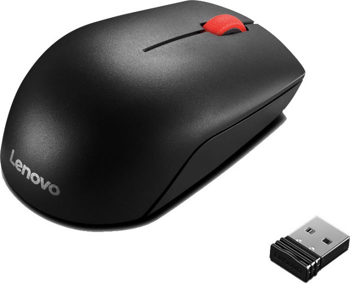 Миша Lenovo Essential Compact, WL, чорний