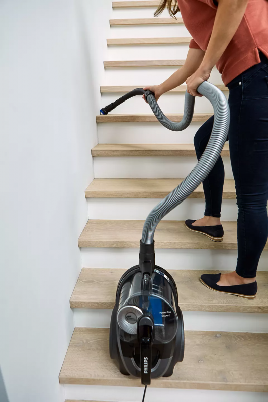 Пилосос Philips контейнерний 7000 series, 900Вт, конт пил -2л, НЕРА, турбощітка, синій