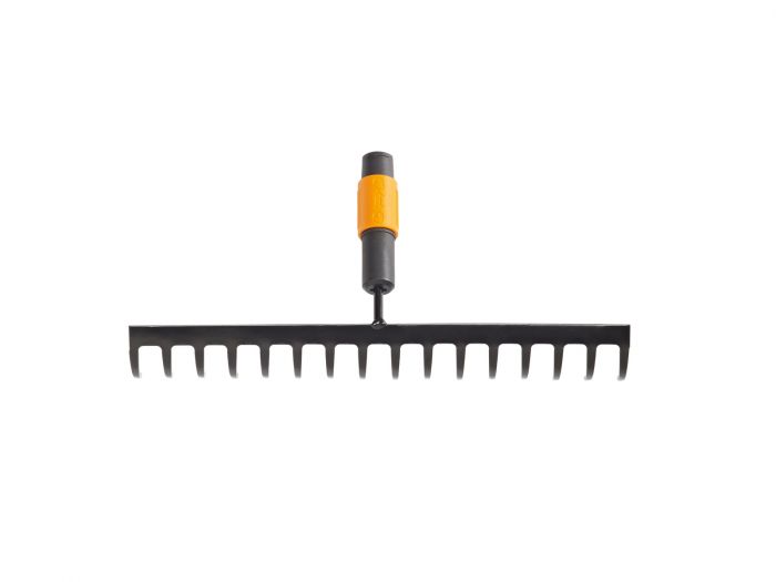 Насадка-граблі для грунту Fiskars QuikFit, 16 зубців, 40см, 0.49кг