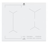 Варильна поверхня Electrolux індукційна, 60см, розширена зона, білий