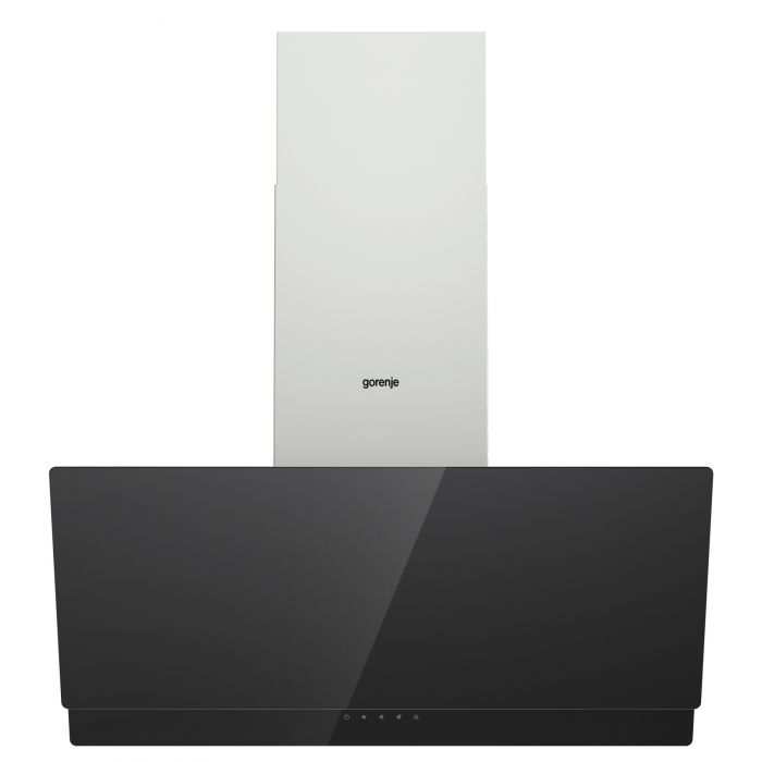 Витяжка Gorenje похила, 90см, 608м.куб/год, чорний