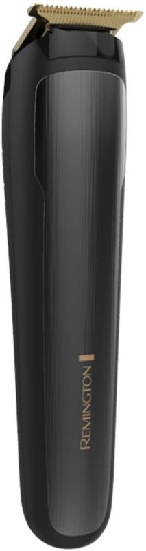 Тример Remington T-Series, для бороди і вусів, акум., роторний мотор, насадок-12, сталь, чорний