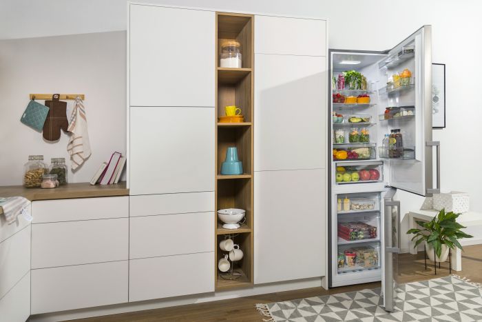 Холодильник з нижн. мороз. камерою Gorenje NRC6204SXL5M, 178х66х60см, 2 двері, 255( 106)л, А++, NF+, Інв. , Зона св-ті, Зовн. Ди