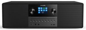 Мікросистема Philips TAM6805 2.0, 50Вт, Spotify, LCD 2.4", FM/DAB+, MP3-CD, USB, Wireless