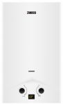 Газова колонка Zanussi GWH 10 Rivo, 10 л/хв., 20 кВт, розпалювання від батарейок