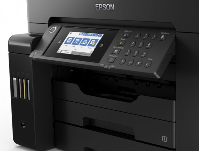 БФП ink color A3 Epson EcoTank L15160 32_32 ppm Fax DADF Duplex USB Ethernet Wi-Fi 4 inks Pigment