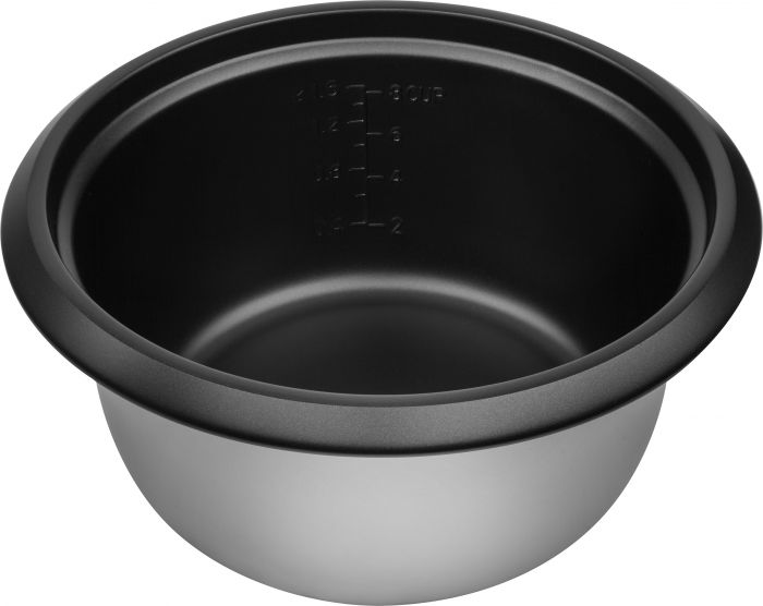 Рисоварка Sencor, 500Вт, чаша-1,5л, електр. керування , знімна кришка, нерж. сталь, сірий