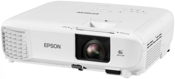 Проєктор Epson EB-W49 WXGA, 3800 lm, 1.3-1.56