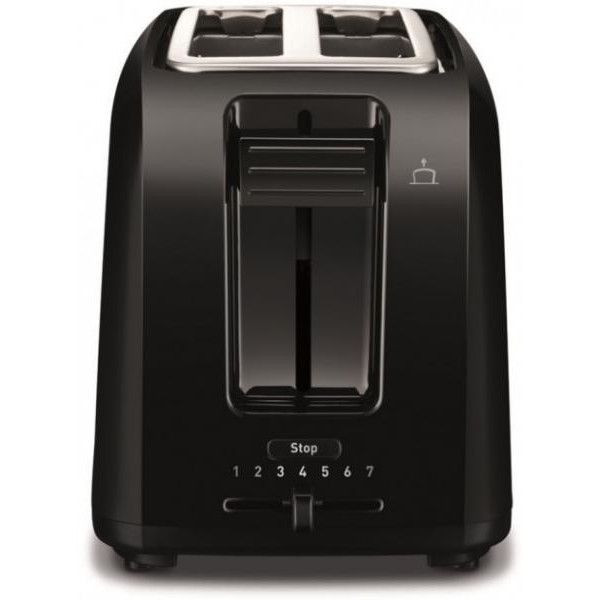 Тостер Tefal Vita 800Вт, пластик, чорний