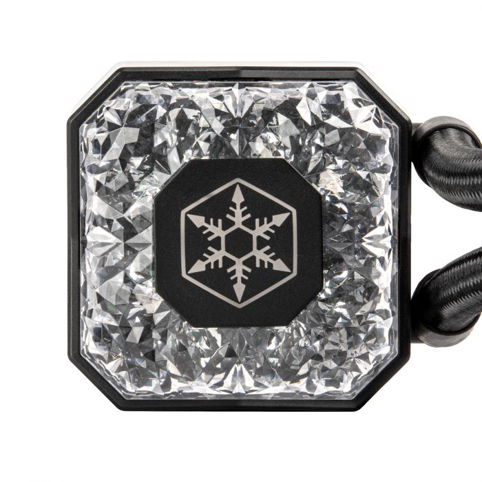 Система рідинного оxолодження SilverStone Icegem 240P-ARGB, LGA2066, 2011, 1366, 115x, 1366, TRX4TR4, AM4, AM3, AM3+, AM2, AM2+, FM1, FM2, TDP280W, чорний