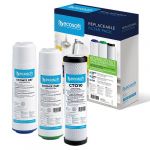 Комплект картриджів Ecosoft 1-2-3 Premium, видаляє жорсткість, хлор, важкі метали, феноли
